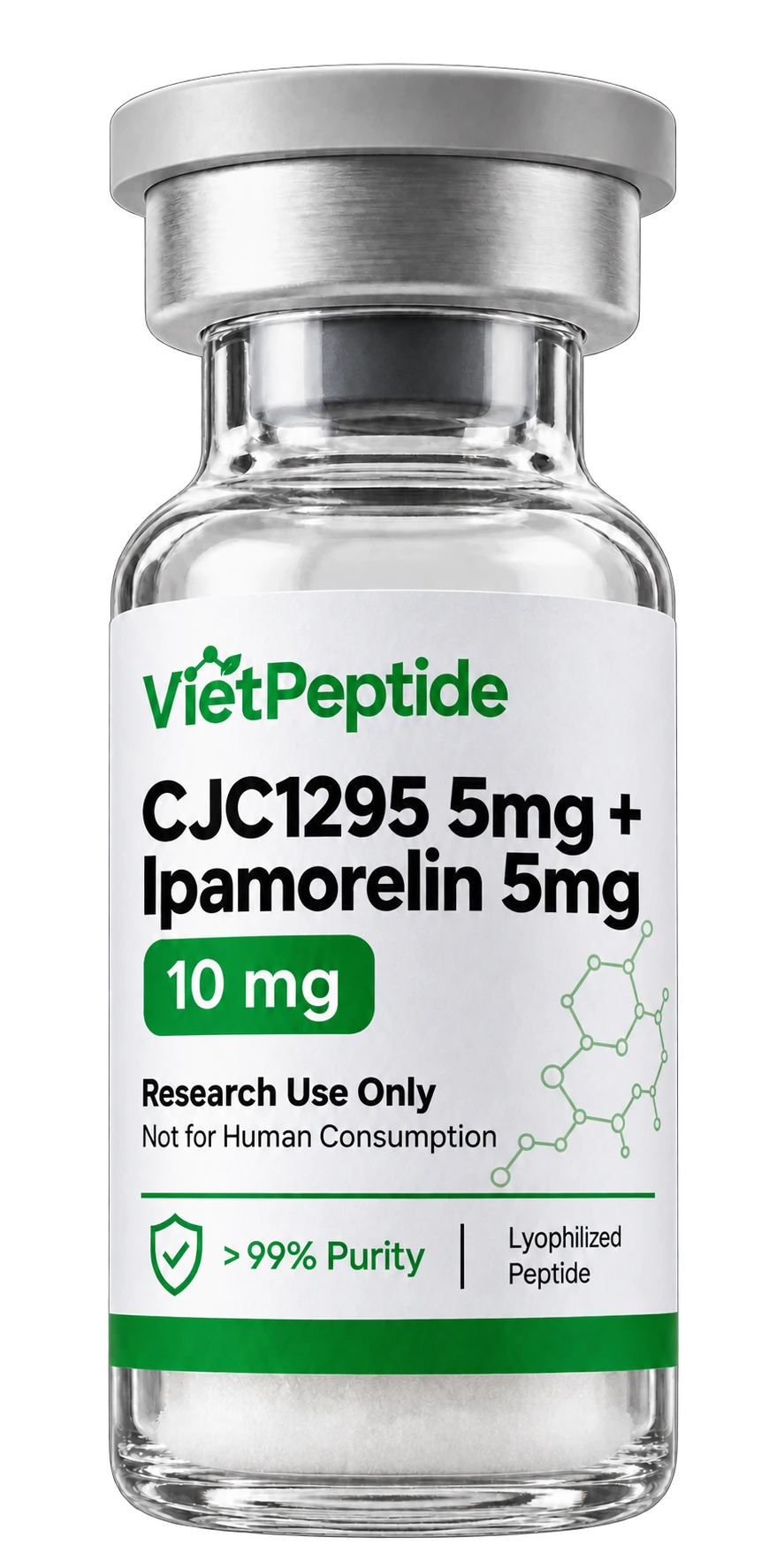 CJC-1295 (No DAC) + Ipamorelin 10 mg бленд — иллюстрация упаковки