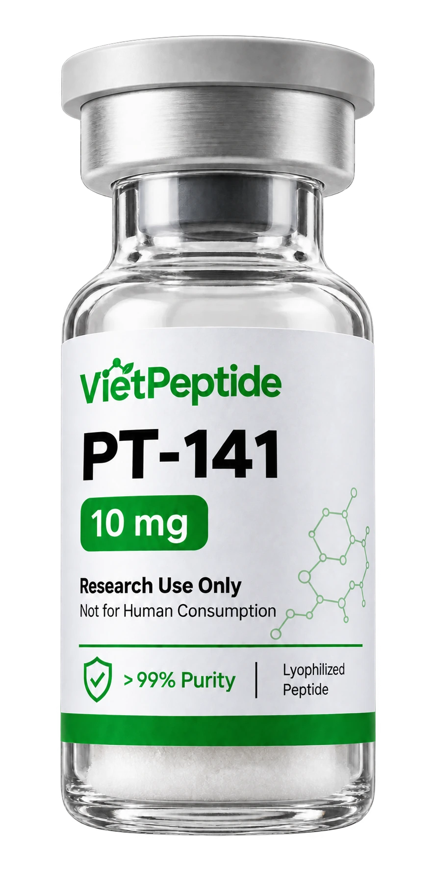 PT-141 10 mg research vial