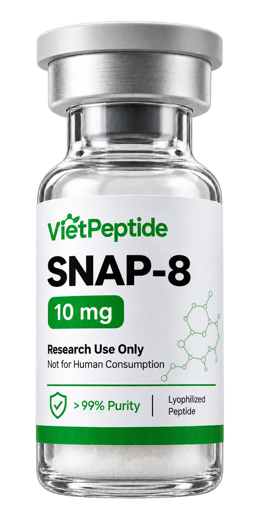 SNAP-8 10 mg research vial