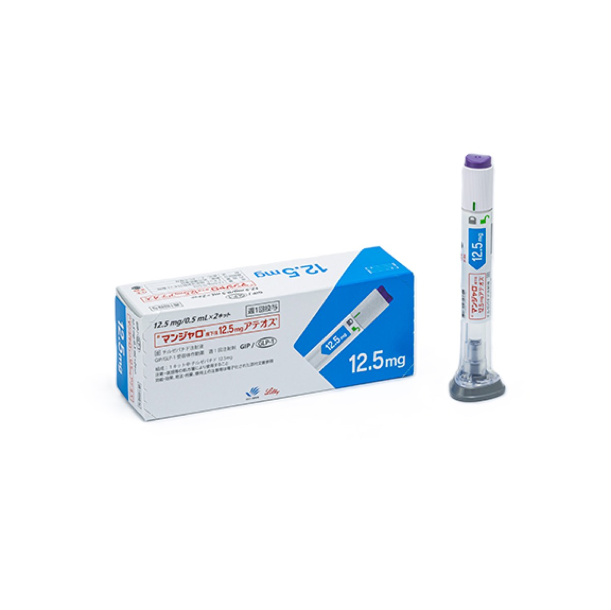 Hình ảnh tham khảo hộp thuốc kê đơn Mounjaro 12,5 mg