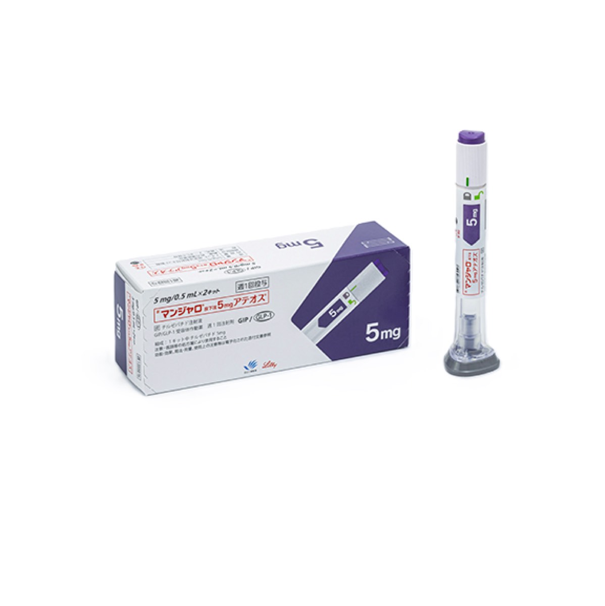 Hình ảnh tham khảo hộp thuốc kê đơn Mounjaro 5 mg