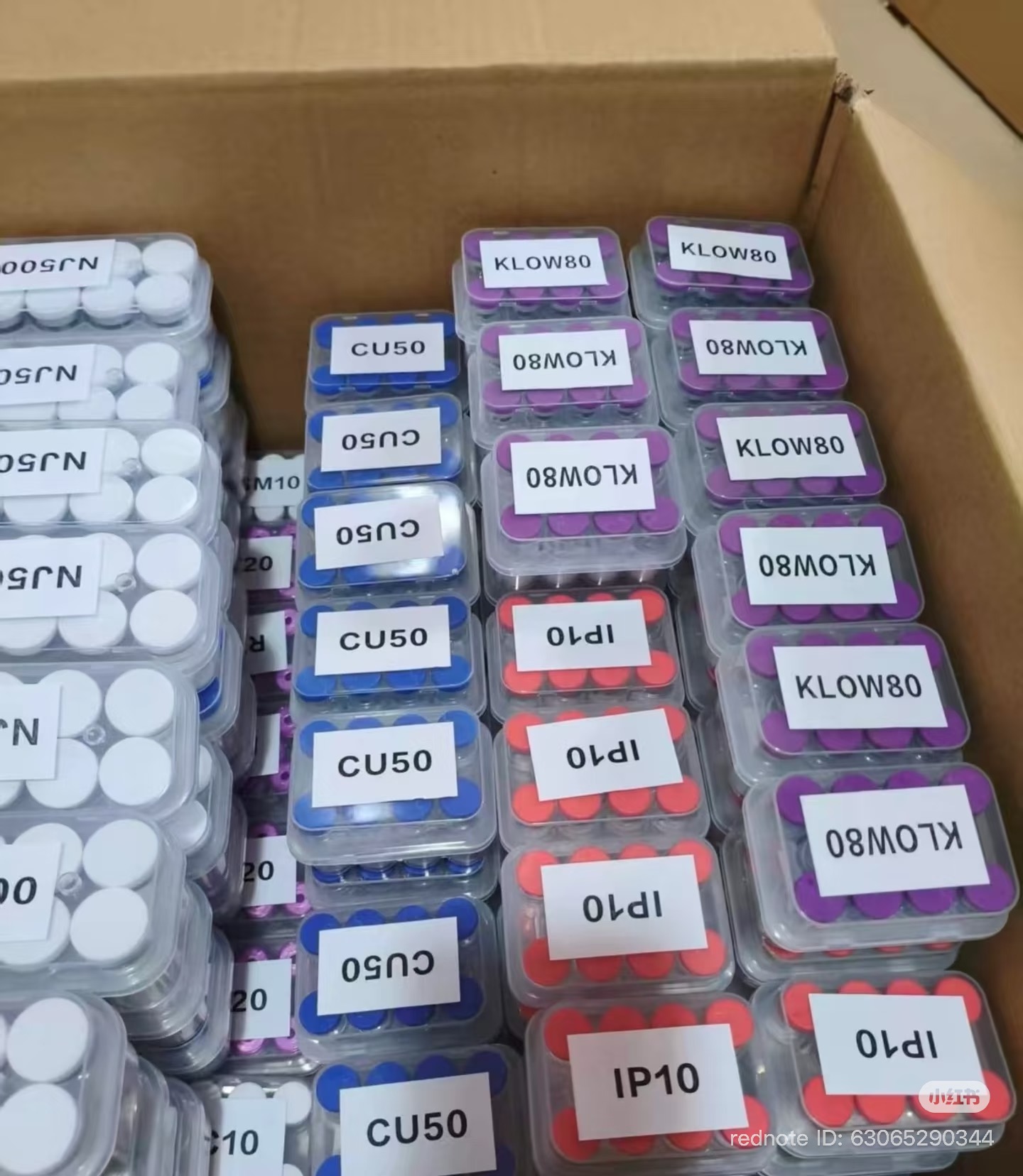 VietPeptide inventory. Peptide vials in stock